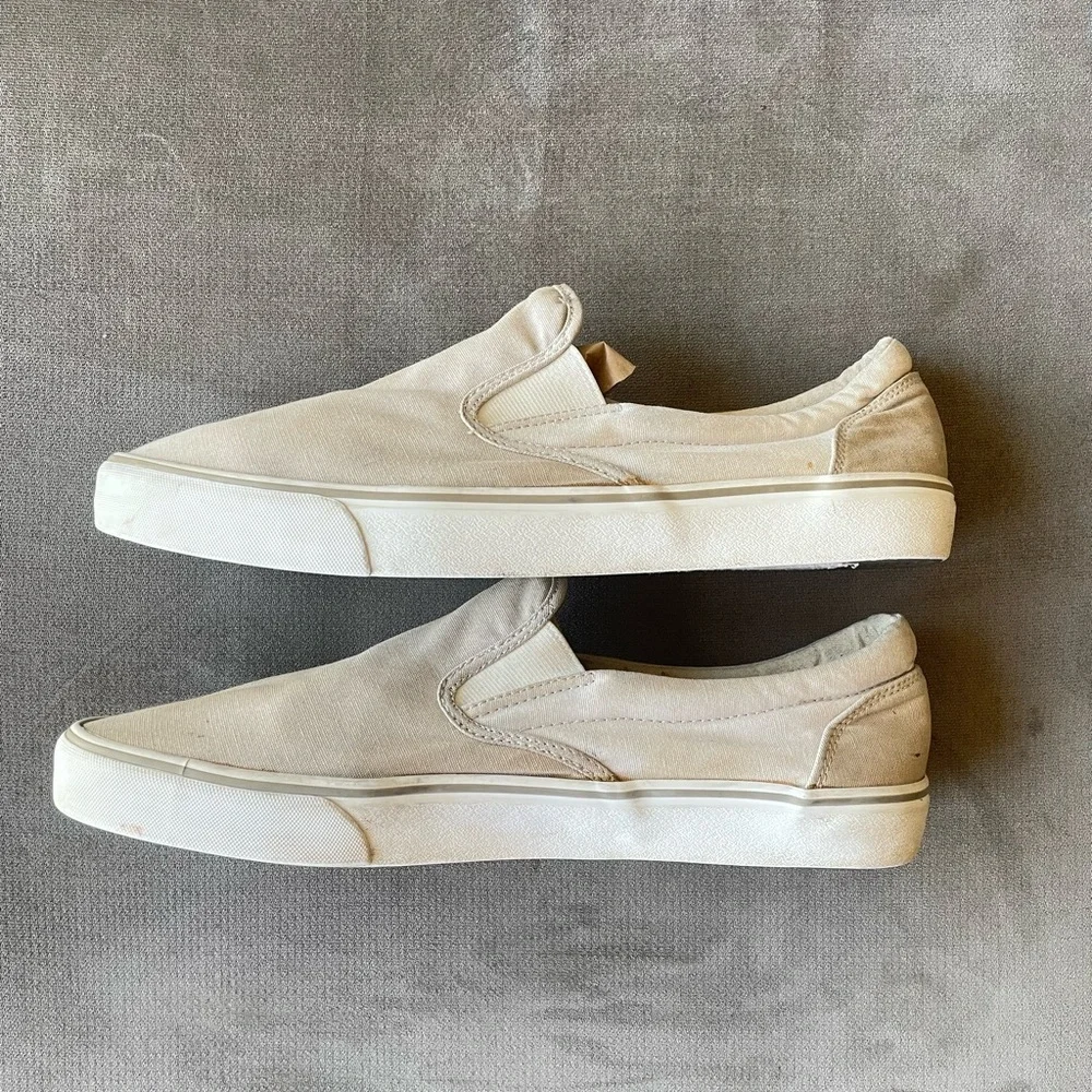 Old navy  Men's Cream Slip-On Shoes